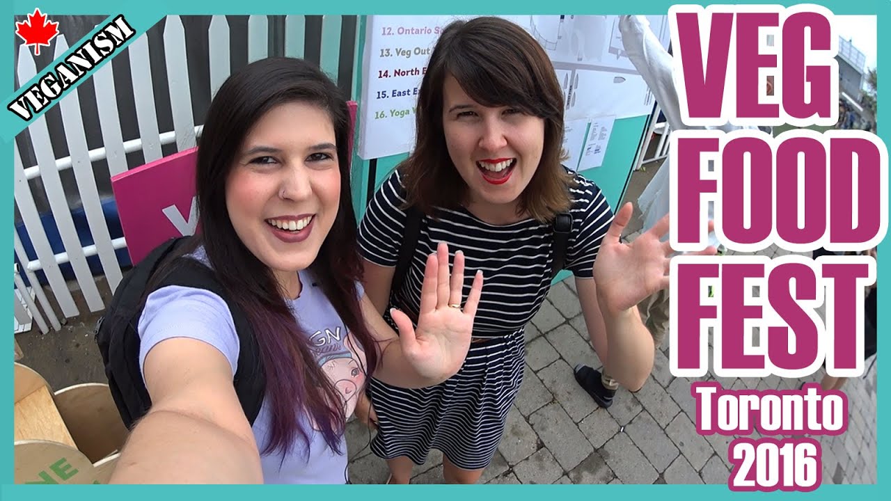 The Largest Vegan Food Festival in North America | Veganos Provam Comidas no Exterior