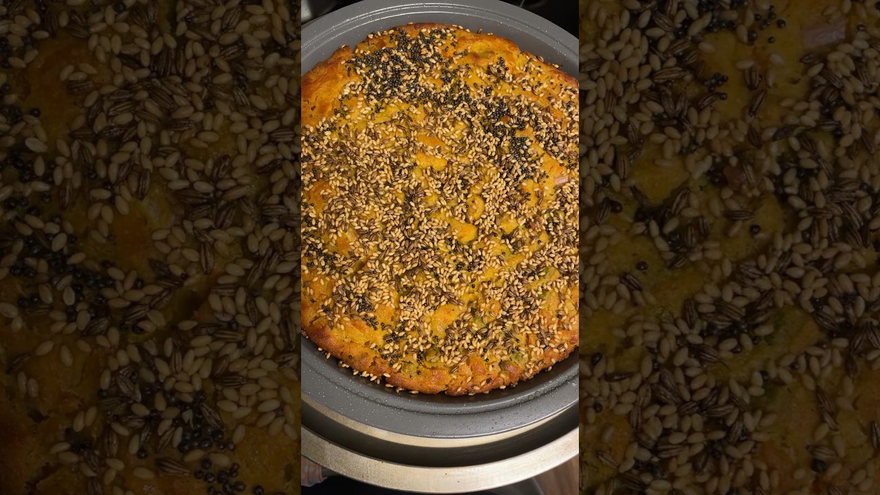 Handwa recipe in oven | Handwa recipe #oven #recipe #lunch #food #cooking