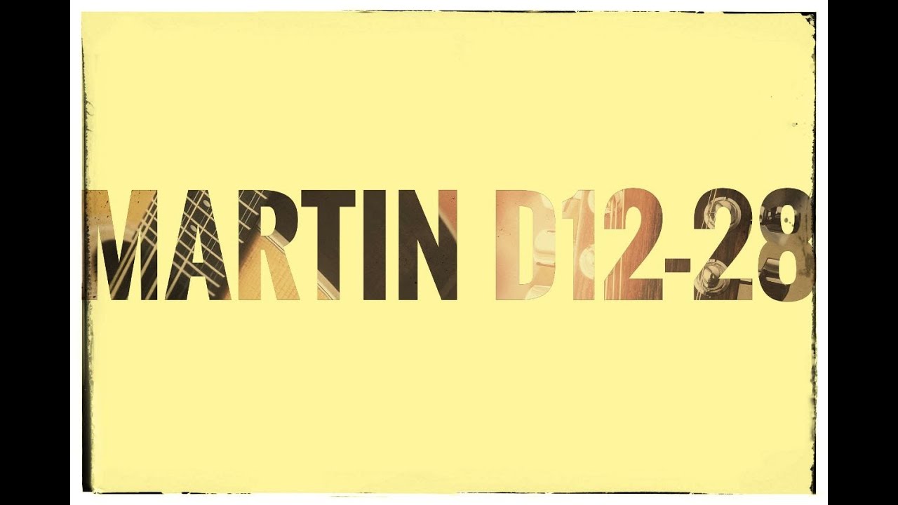 Martin D12-28 12-String Acoustic Guitar(Harry Styles Adore you/Scorpions Always somewhere cover)