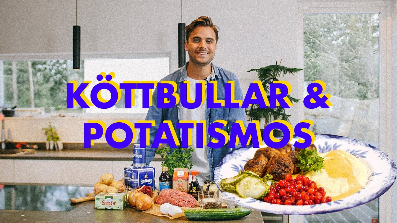 Mina köttbullar med potatismos