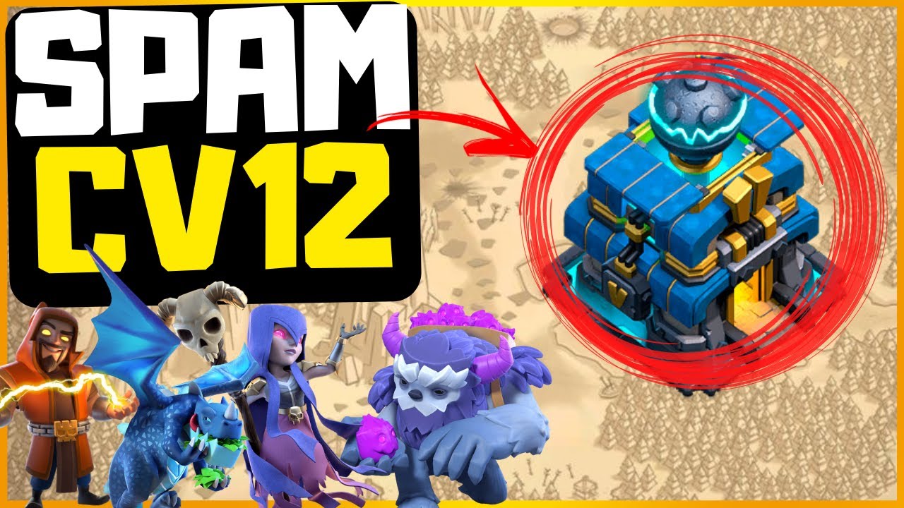 MELHORES ATAQUES SPAM DE CV12 ATUALMENTE!