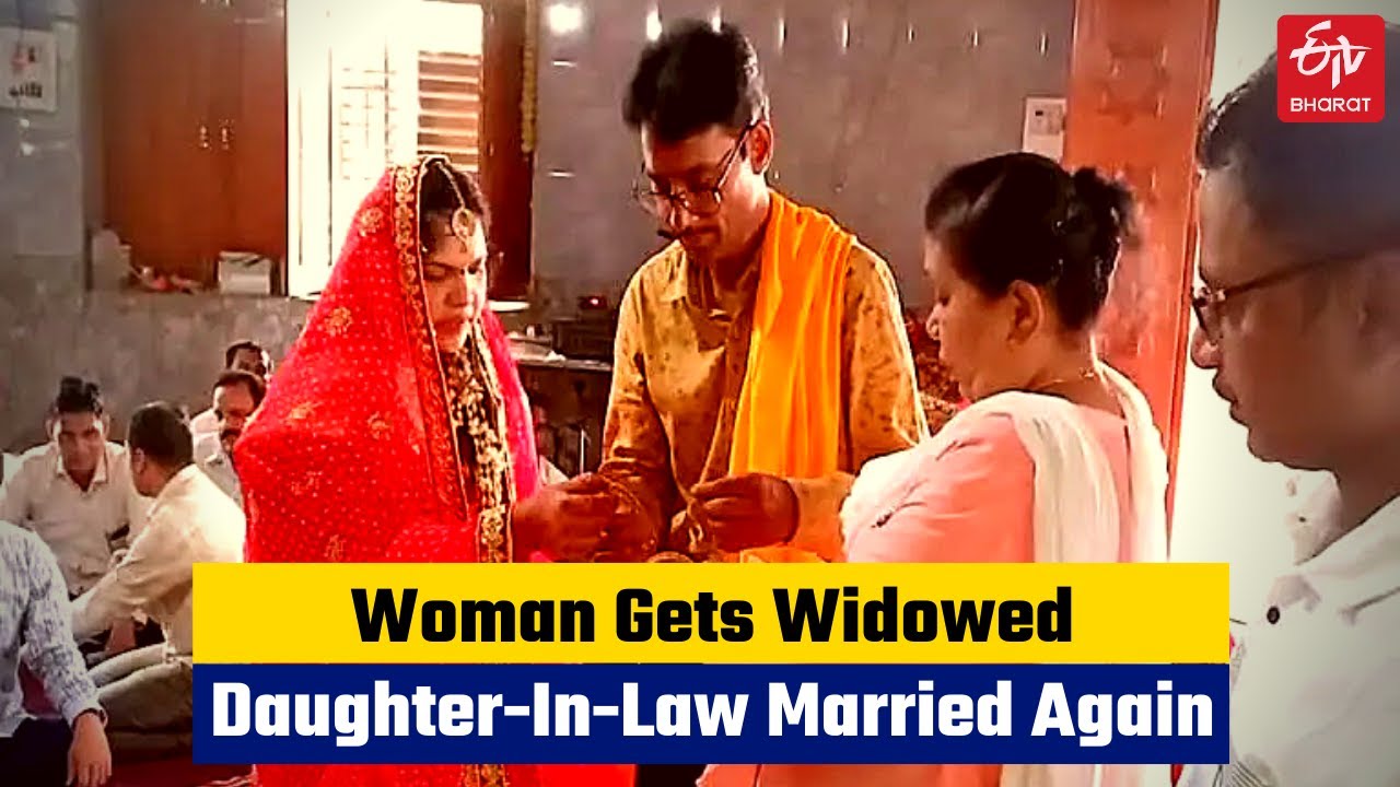 Woman gets widowed daughter-in-law married again, dances in celebrations
