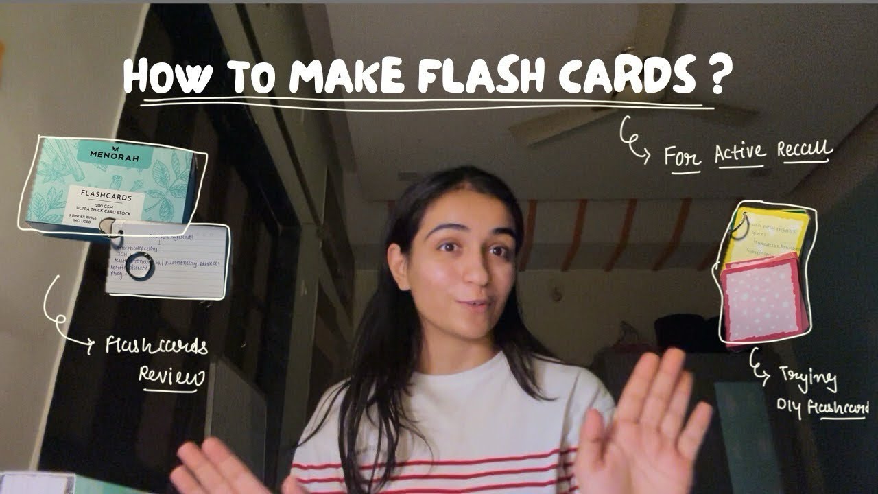 How to make flashcards for ACTIVE RECALL ? #neetpreparation #studymotivation