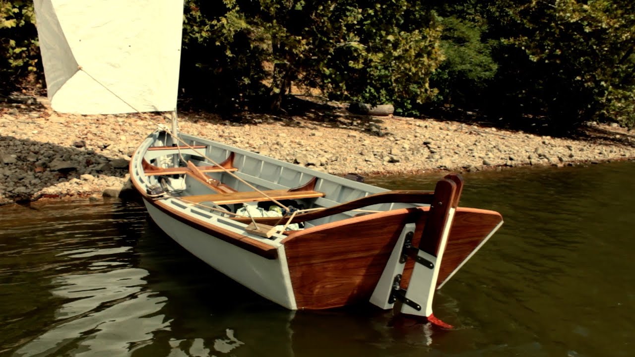 My DIY Wooden Sailing Skiff: A Day on the Lake