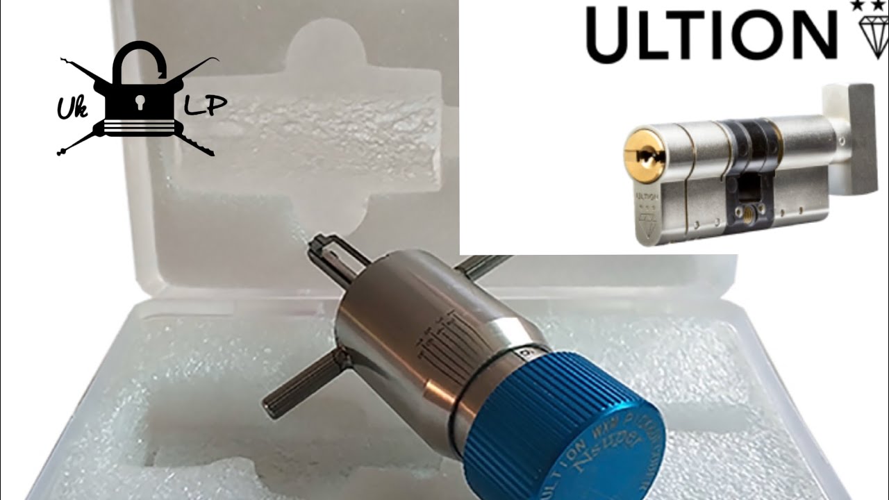 🇬🇧 UK Lockpickers Nsuper Lock Pick & Decoder Ultion 3 Star