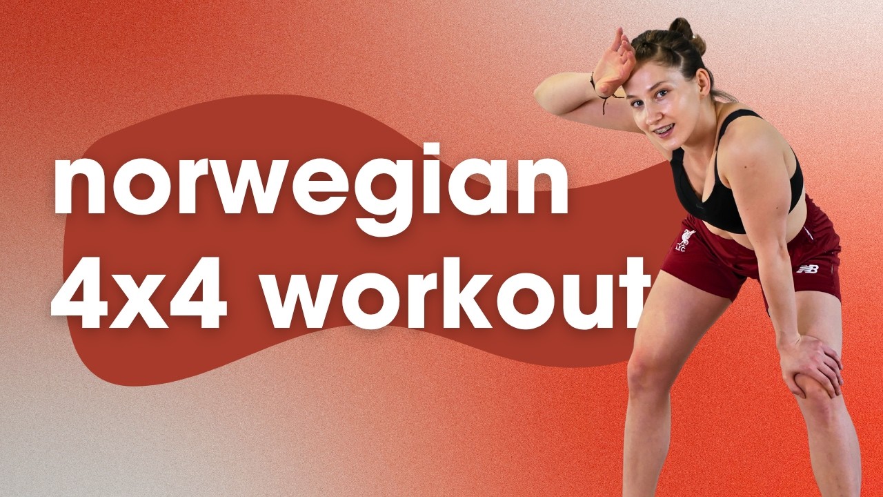 30-Min Norwegian 4x4 VO₂max Workout (Boost Longevity at Home)