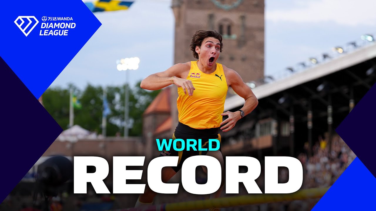 WORLD RECORD | Mondo Duplantis Raises the Bar Again – Wanda Diamond League