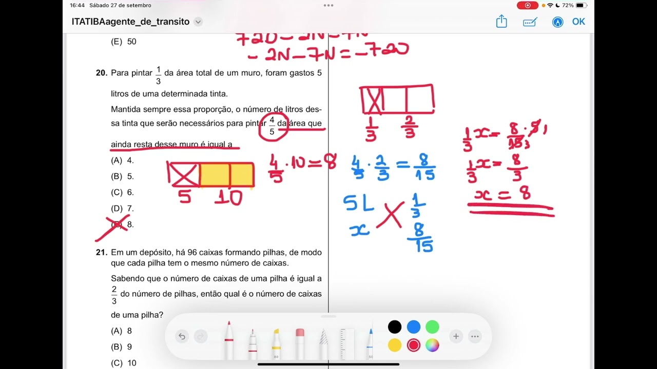 31 Prova Completa - Agente de trânsito - Itatiba -  Parte 3