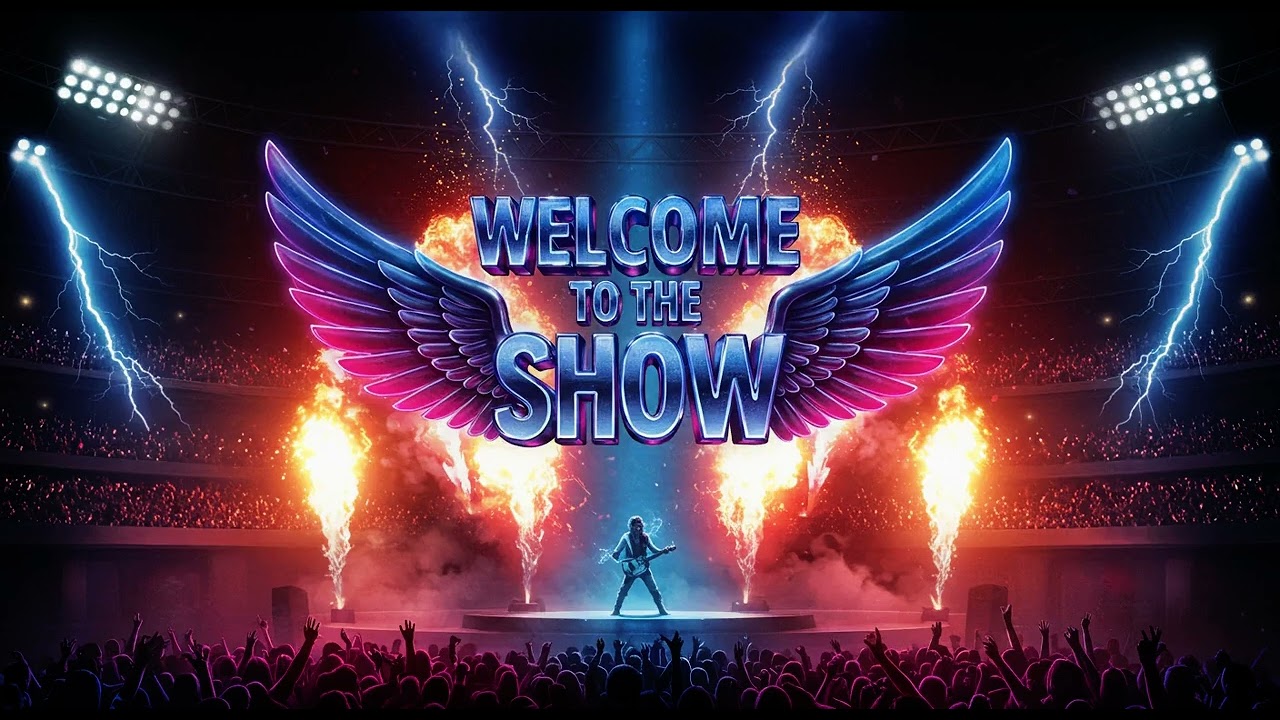 Welcome to the Show LIVE｜Arena Rock Power Anthem | Back to the 80s Rock | Live Rock Arena Anthem