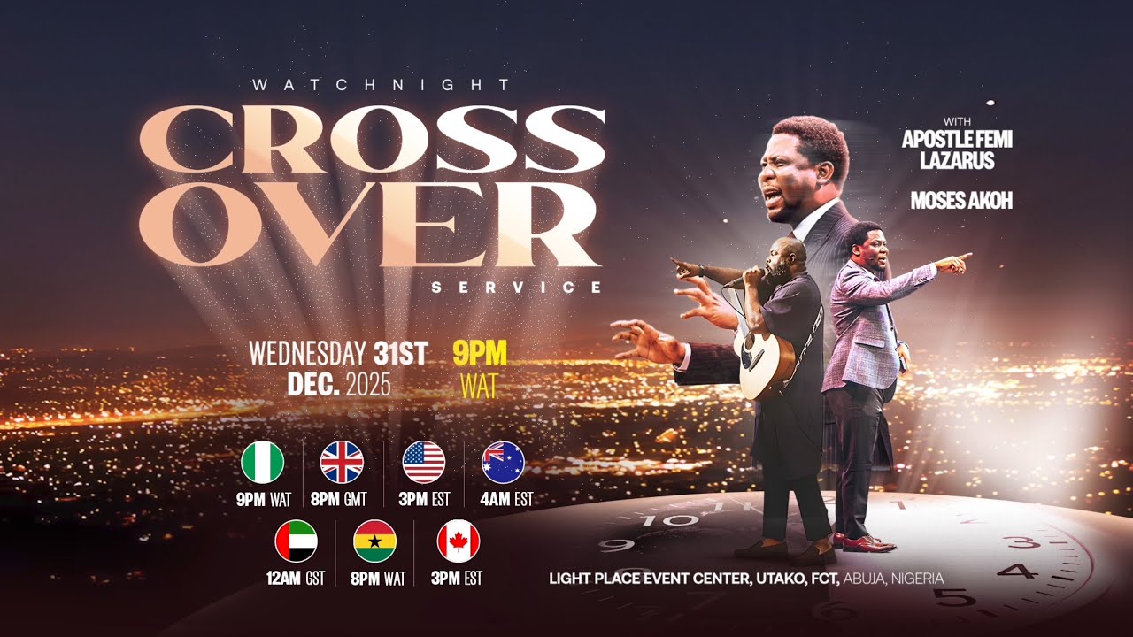 CROSSOVER SERVICE || 31ST DECEMBER 2025