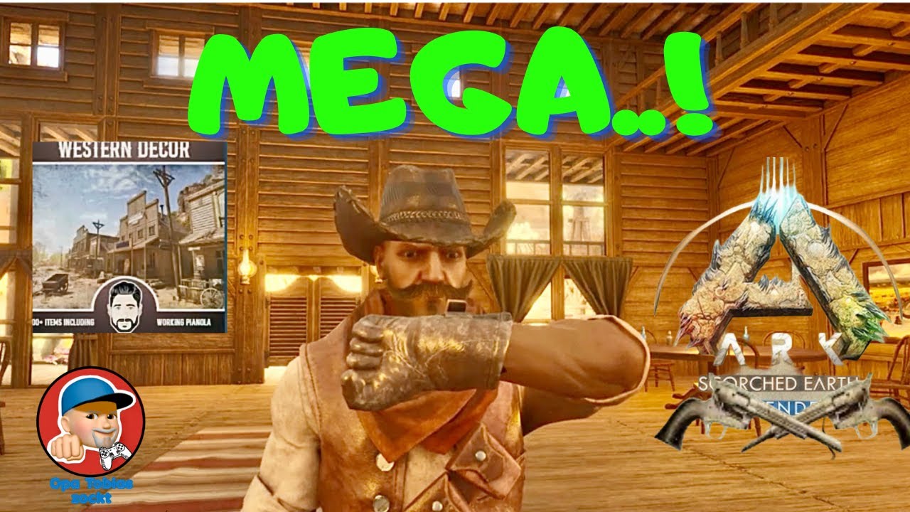 Mega Decor Mod,Aaron Longstaff TEST #34 ARK Scorched Earth Ascended