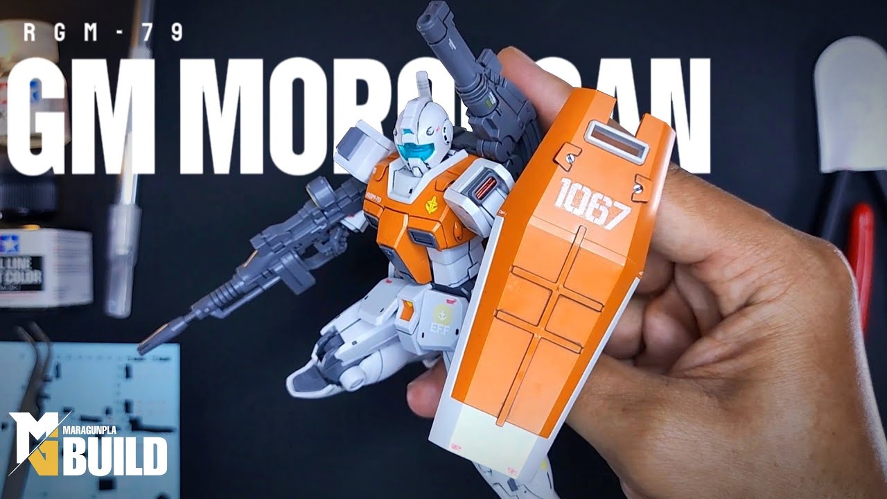 HG 1/144 RGM-79 GM MOROCCAN | SPEED BUILD ASMR | by Gao Ke / Xindong
