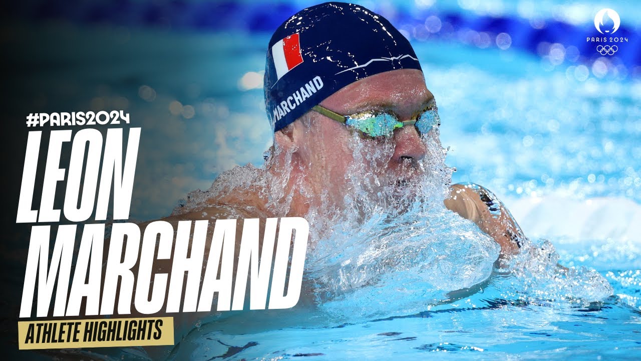 Leon Marchand becomes a French Legend! 🇫🇷😮‍💨 | Paris 2024