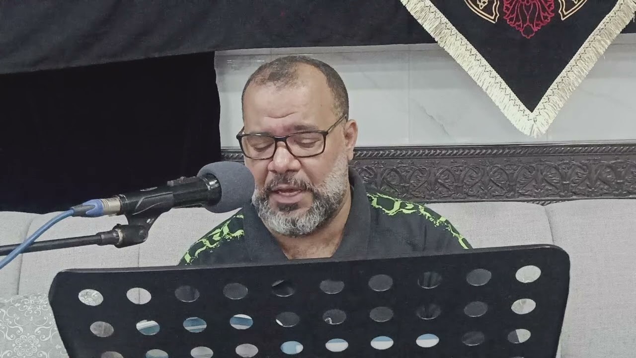 مقتل الامام الحسين الحاج علي احمد ال سبت لية عاشر من العشرة الثالثة سنة 1447 ه‍
