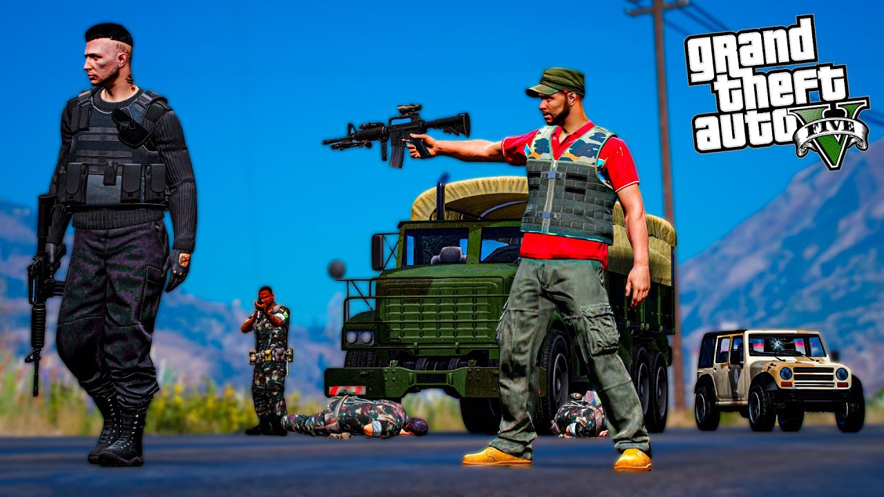 GTA V : VIDA DO CRIME : CHEGOU O GRANDE DIA, O ROUBO DA CARGA DO EXÉRCITO!! EP.13