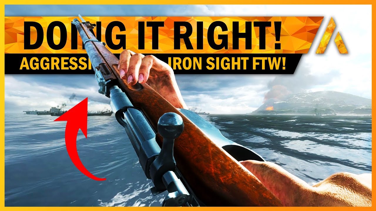 This is how BOLT ACTION rifles are intended to be used 😛 - Battlefield 5