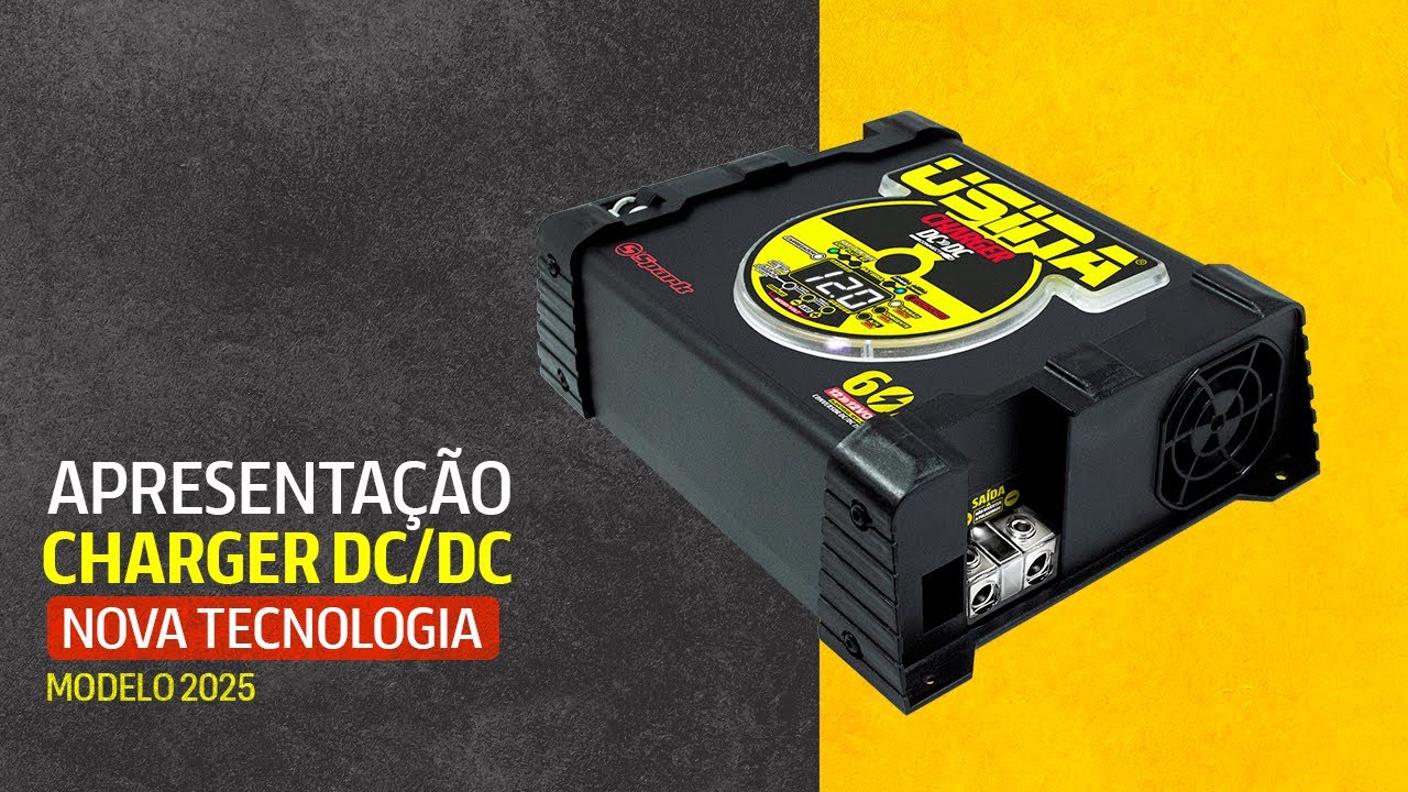 LANÇAMETO - USINA CHARGER DC/DC - A nova geração de Conversores chegou!