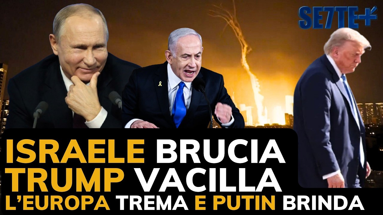 Israele brucia, l'Europa trema e Putin brinda - SettePiù