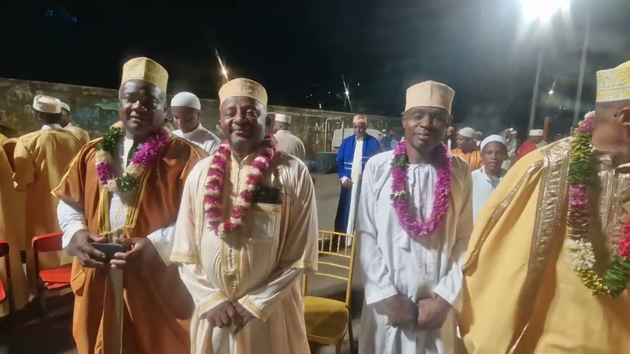 Mayotte madjlis de mariage à Mtsamboro
