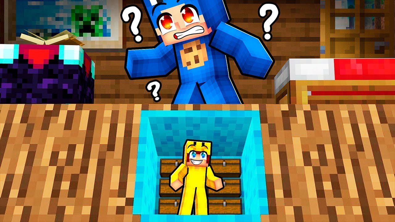 Beste Vriend Trollen Met KLEIN HUIS In Minecraft!