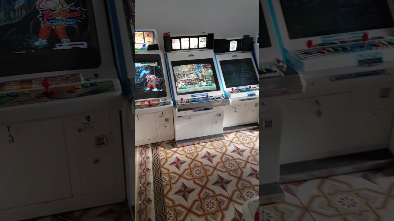 Gameroom en cours d'évolution.