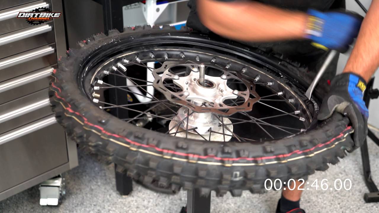 Full Speed Dirt Bike Tire Change - Episode 171