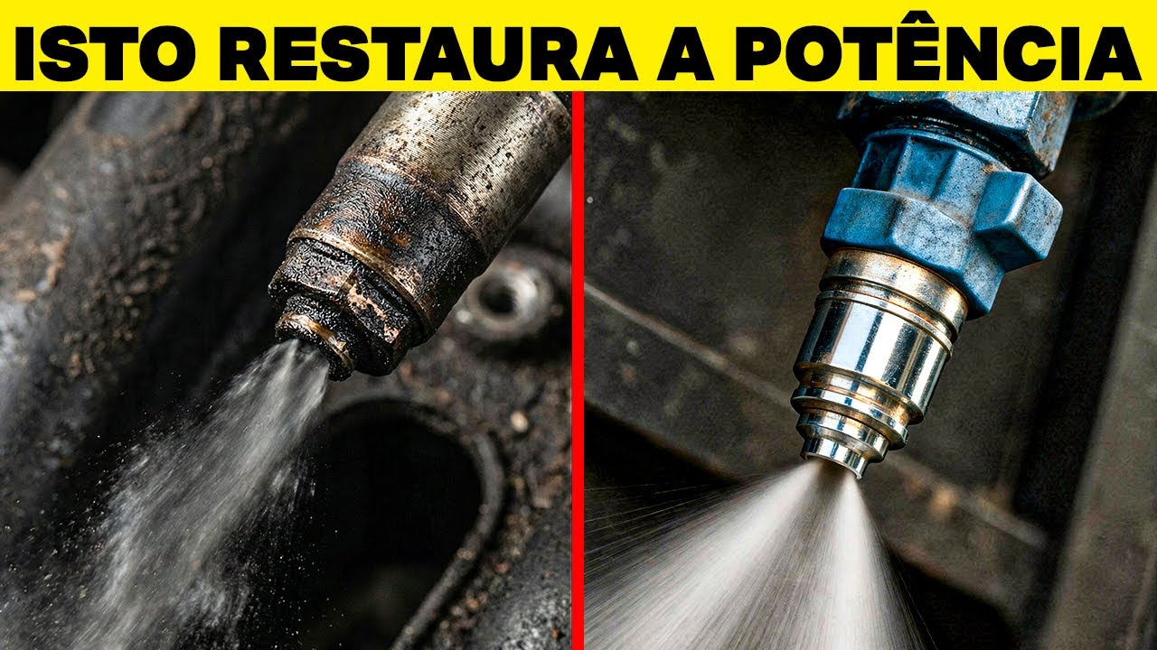 NUNCA Leves O Teu Carro À Oficina: O TRUQUE JAPONÊS Que Limpa Os Injetores SEM Os Remover