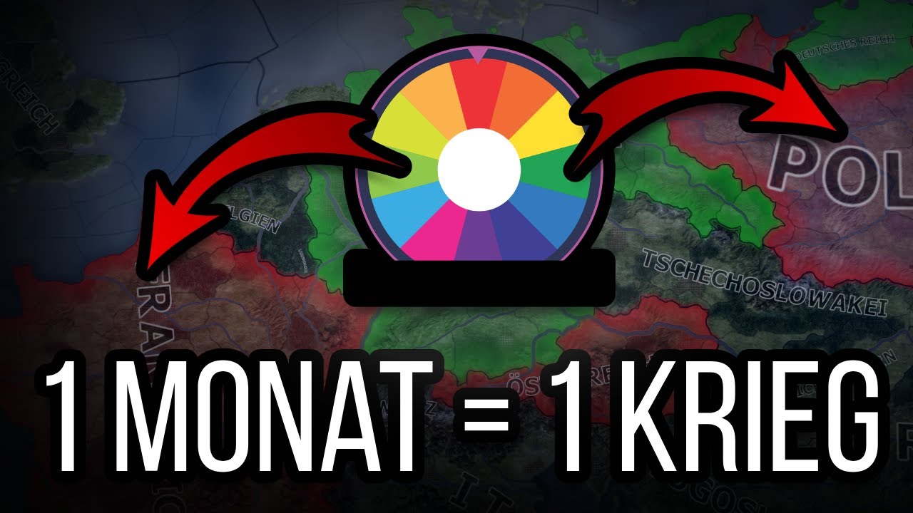 Wir MÜSSEN jeden Monat ein zufälliges Land ANGREIFEN | HoI4 Koop