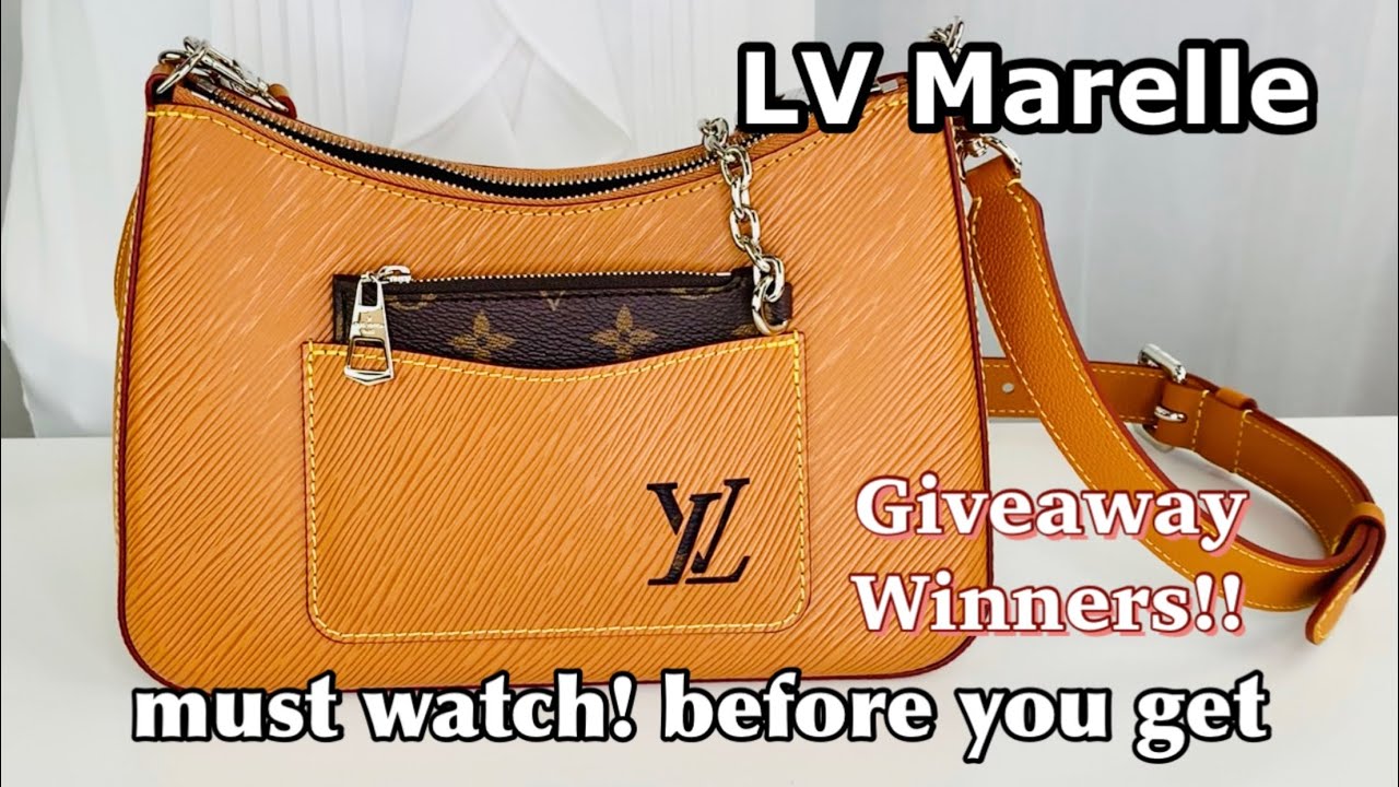 Make your daily look better! Louis Vuitton Marelle (honey gold) Giveaway winners announcement!
