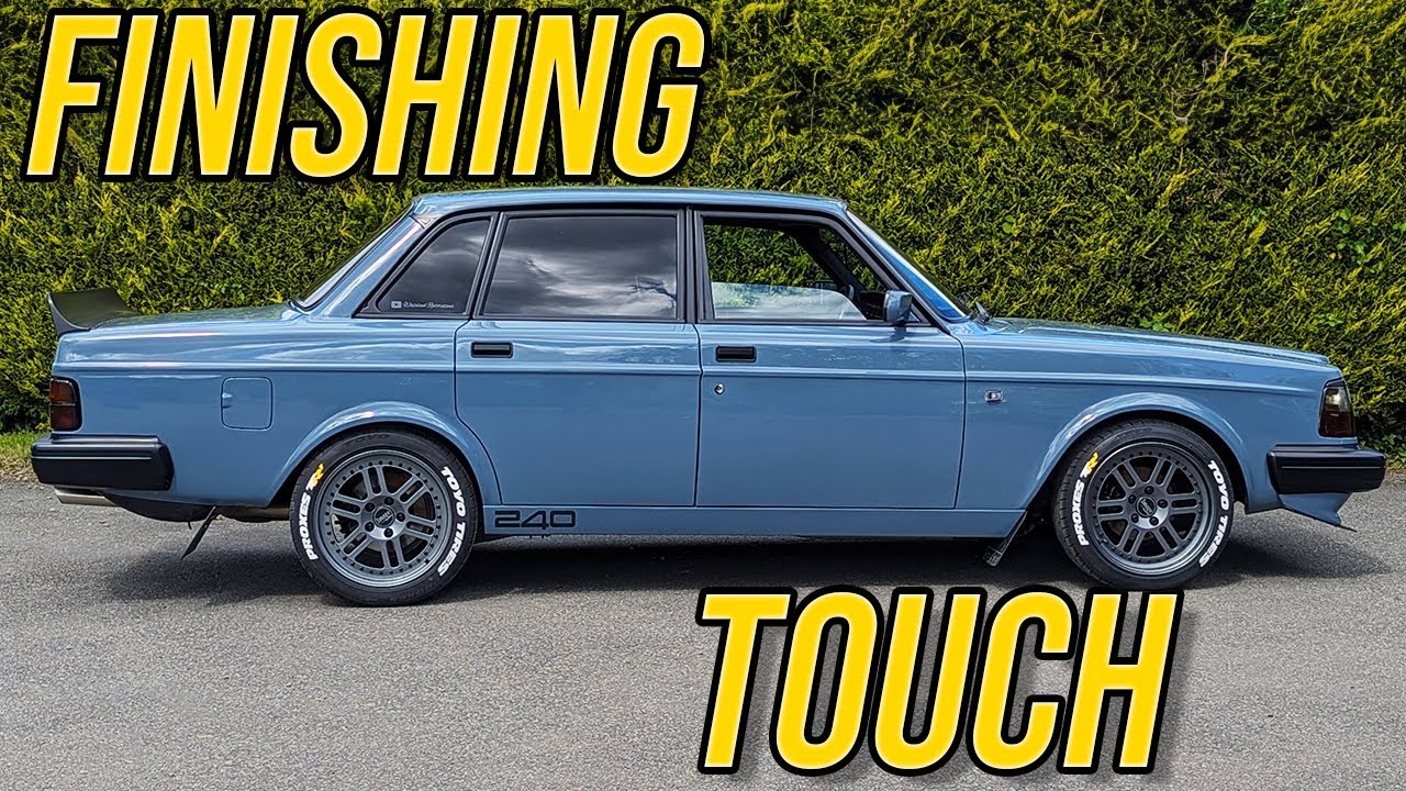 Volvo 240 Restomod Custom Split Rim Install - Project Complete!