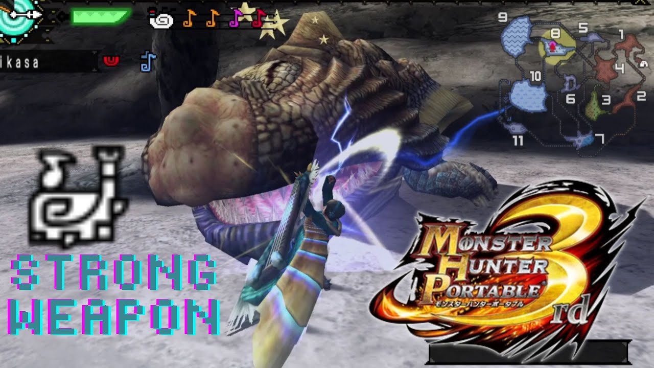 Hunting Horn Infinite Combo MHP3rd