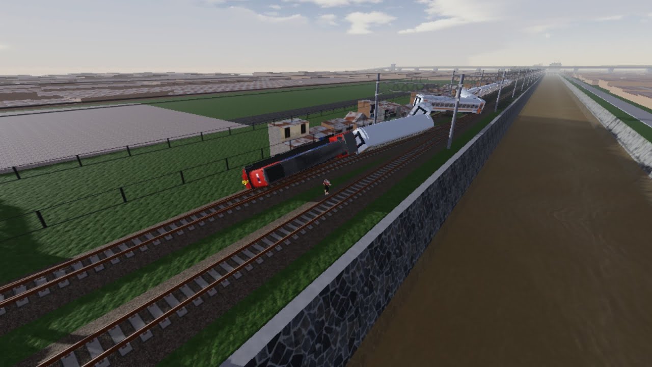 Detik detik KA ini anjlok! #keretaapi #keretaanjlok 