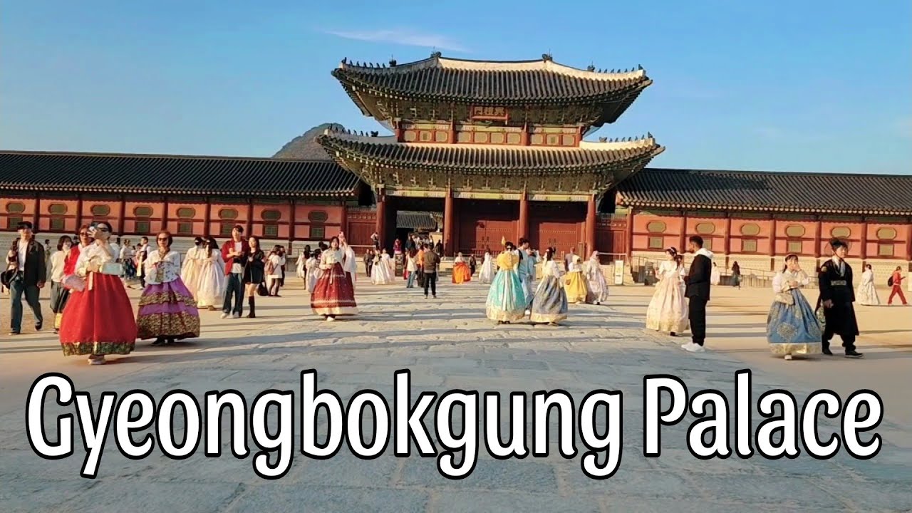 Walking from Gwanghwamun Square to Gyeongbokgung Palace (Closing Time) ‎@jllifestyle