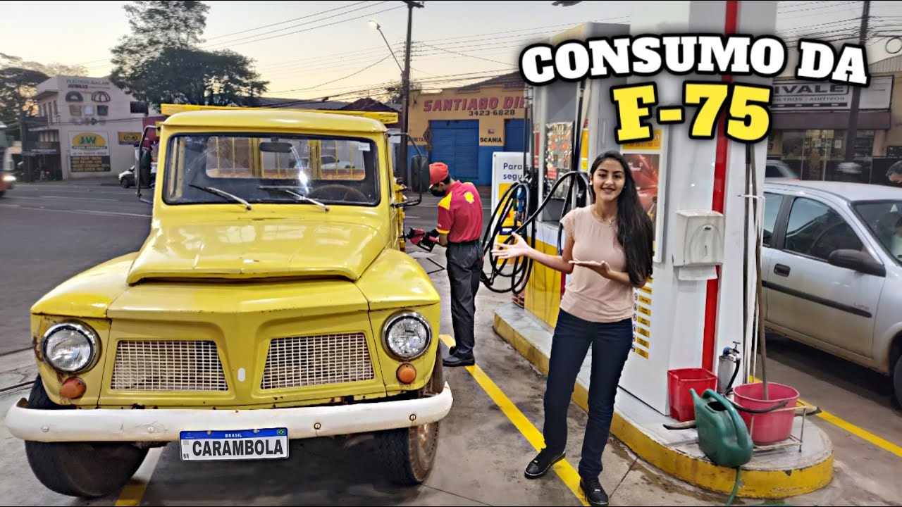 CONSUMO DA MINHA F-75 6CC NA GASOLINA! - GASTOU MUITO???