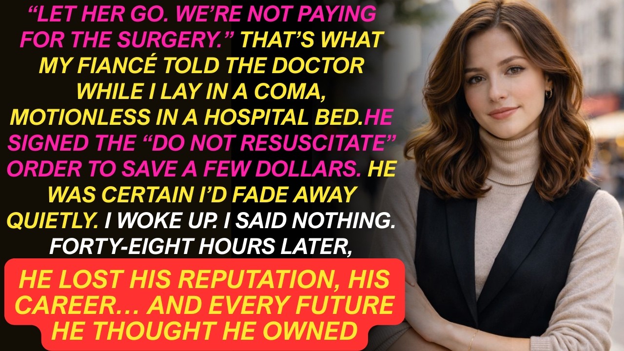 My fiancé signed a “do not resuscitate” to save money—48 hours later he lost everything