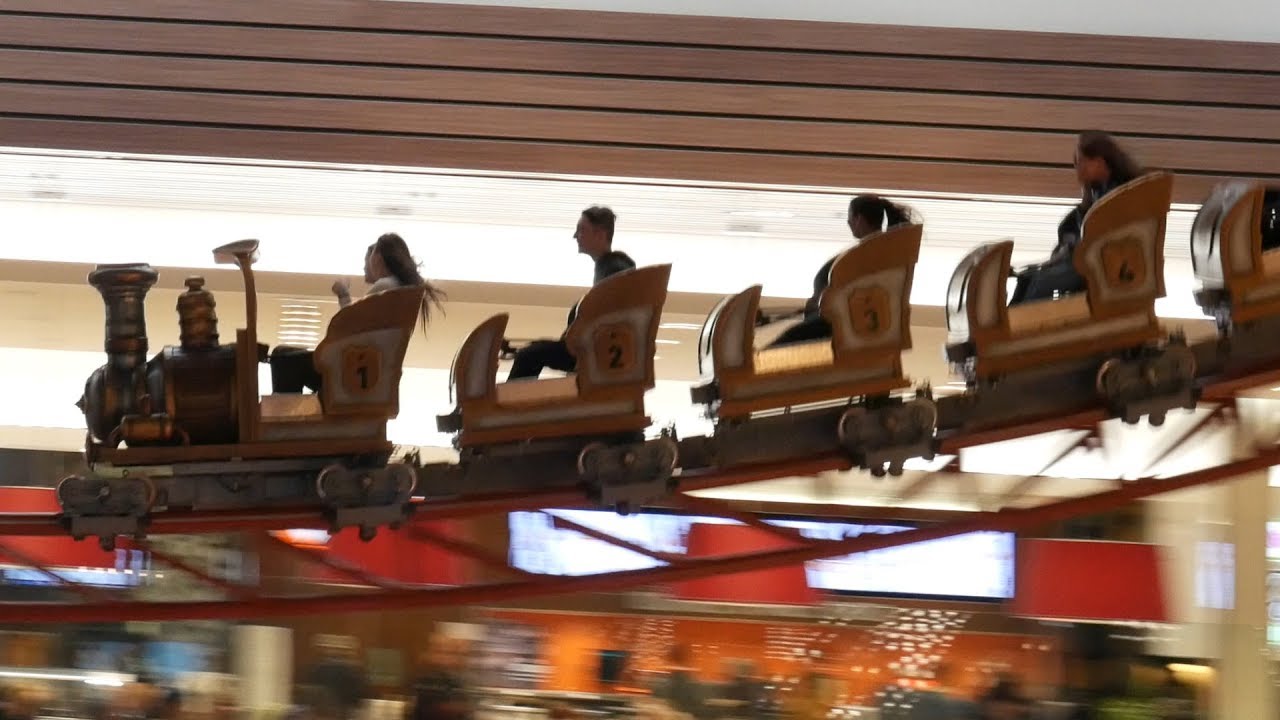 [4K] Man&egrave;ge Electro - POV Montagne Russe &agrave; 50 km/h (Nouveau M&eacute;ga Parc 2019, Galeries de la Capitale)
