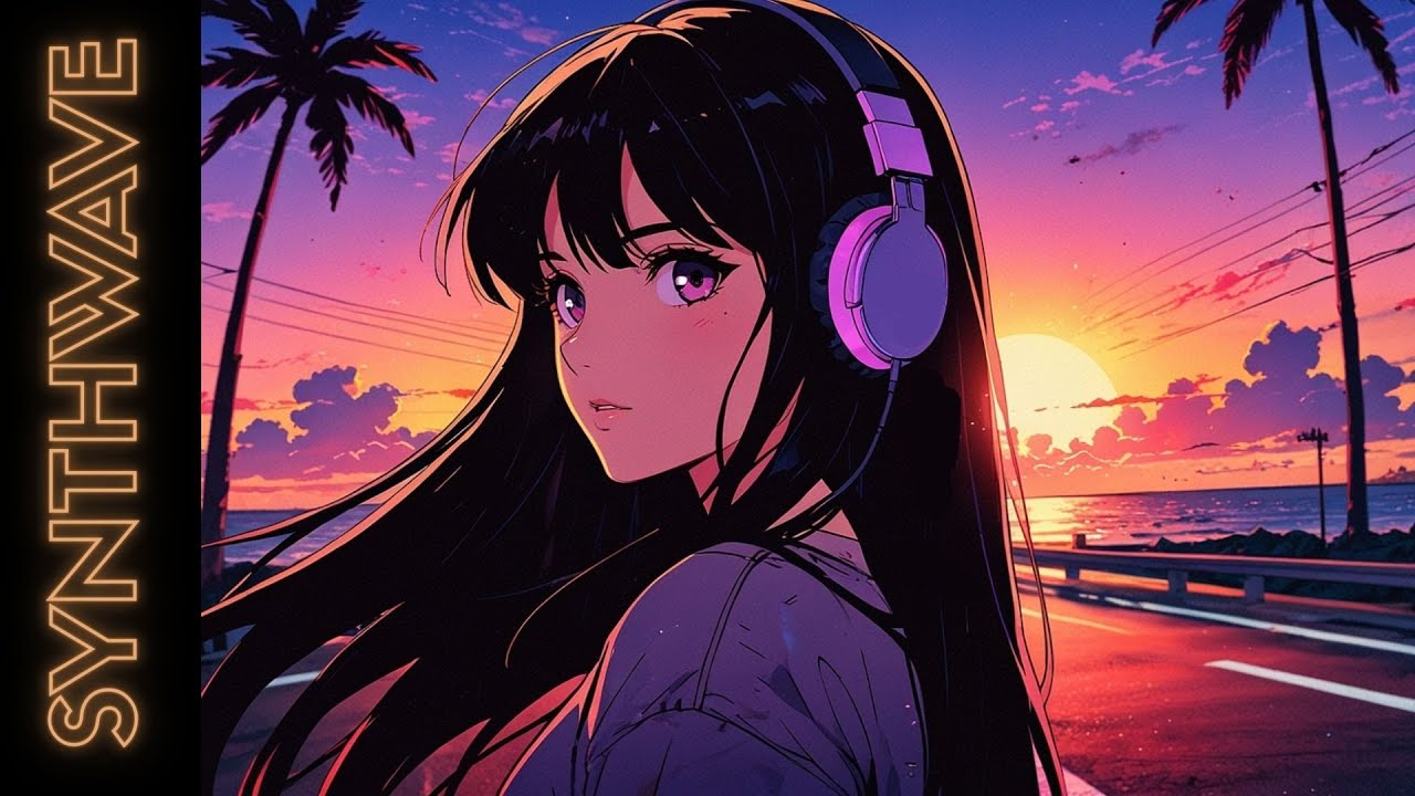 NEON DUSK DRIVE 🌆✨ | Lofi Synthwave for Endless Roads