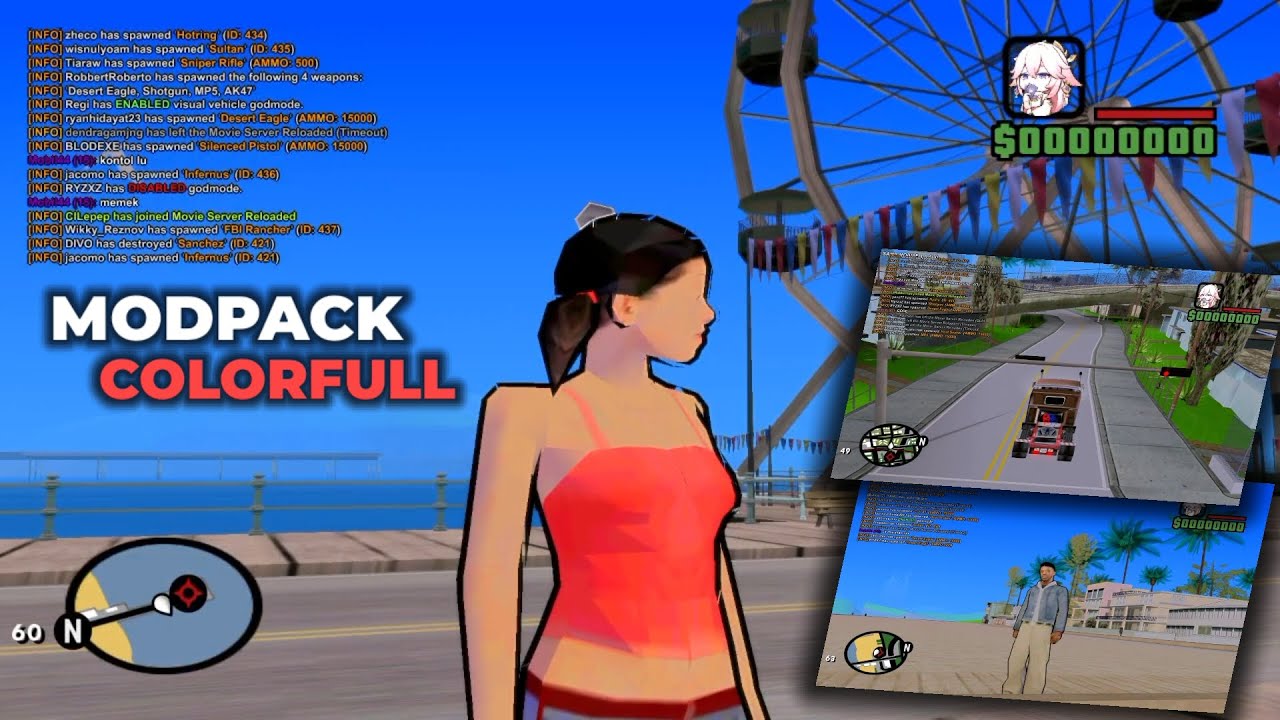 MODPACK COLORFULL STYLE ENB PC - GTA SAMP ANDROID