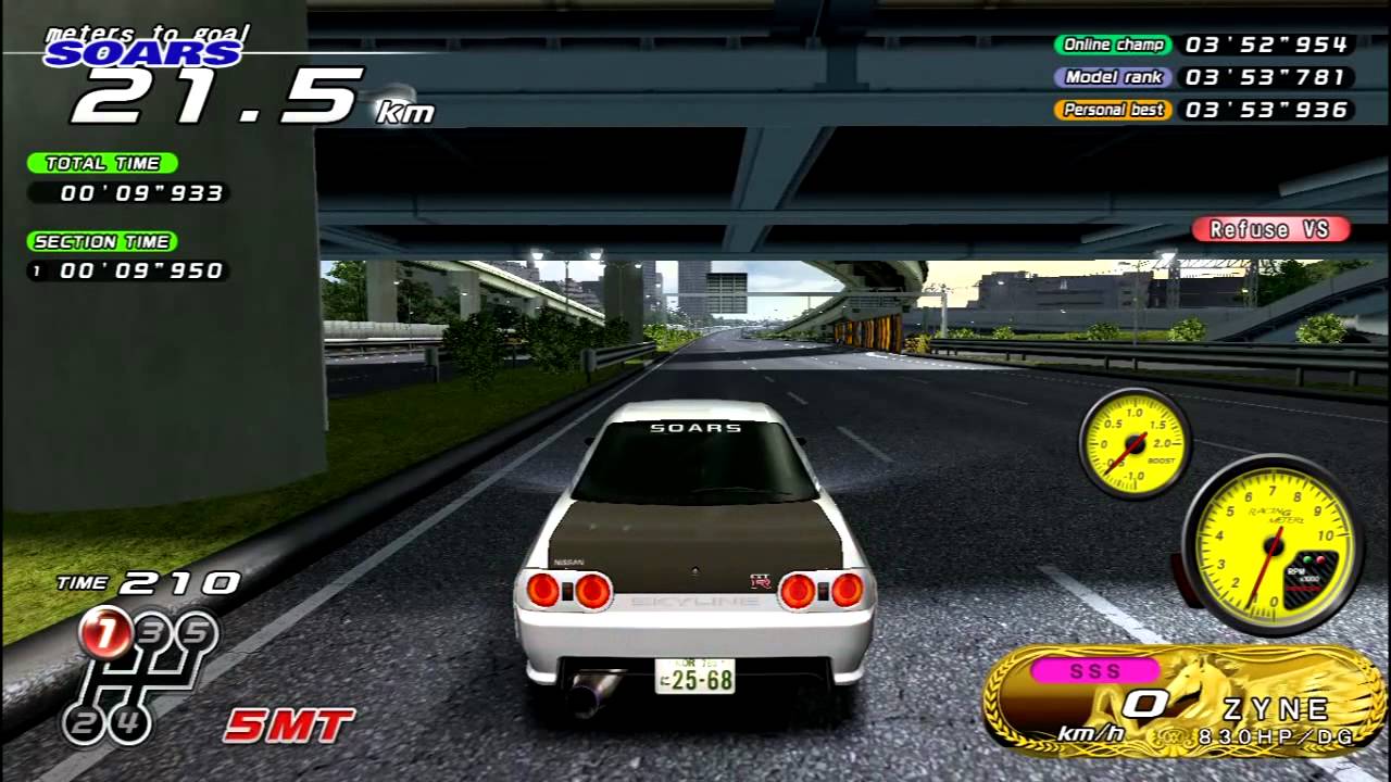 [WMMT4 湾岸4] 英語版 Car Performance Experiment Ep.1 : Acceleration, Top speed