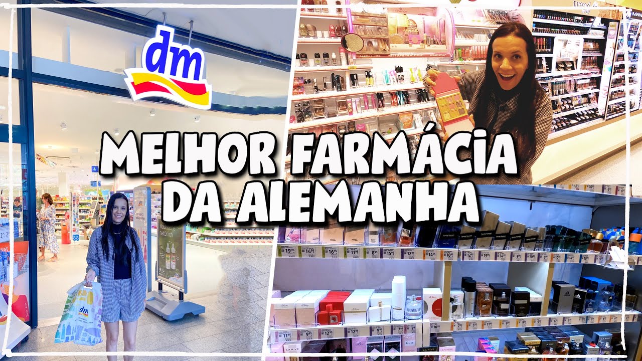 MELHOR FARMÁCIA DA ALEMANHA, TOUR NA DM COM PREÇOS, PERFUMES, MAQUIAGENS I CAROL RIBEIRO