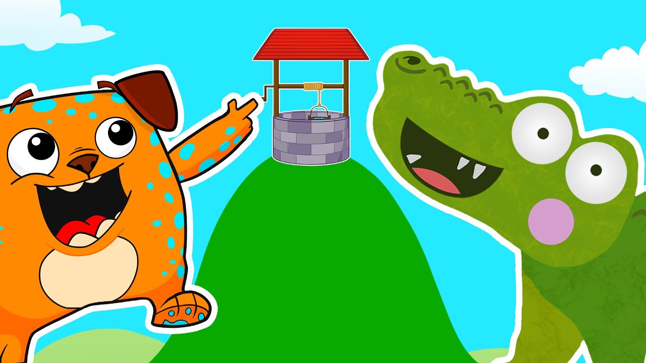 Silly Crocodile & Barkster Went Up The Hill | Stories For Kids