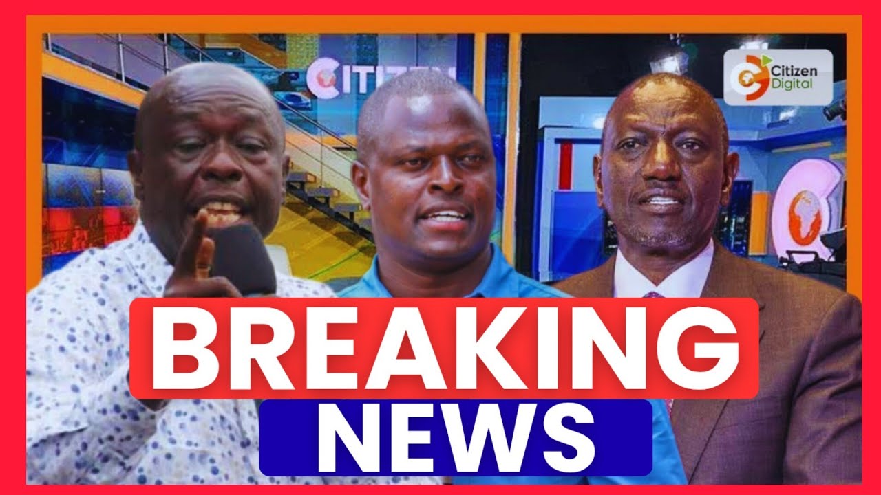 💔 SAD NEWS! Ruto's SECRET plan to BUY Citizen TV Exposed as Ndindi Nyoro BREAKING News SHOCK Rigathi