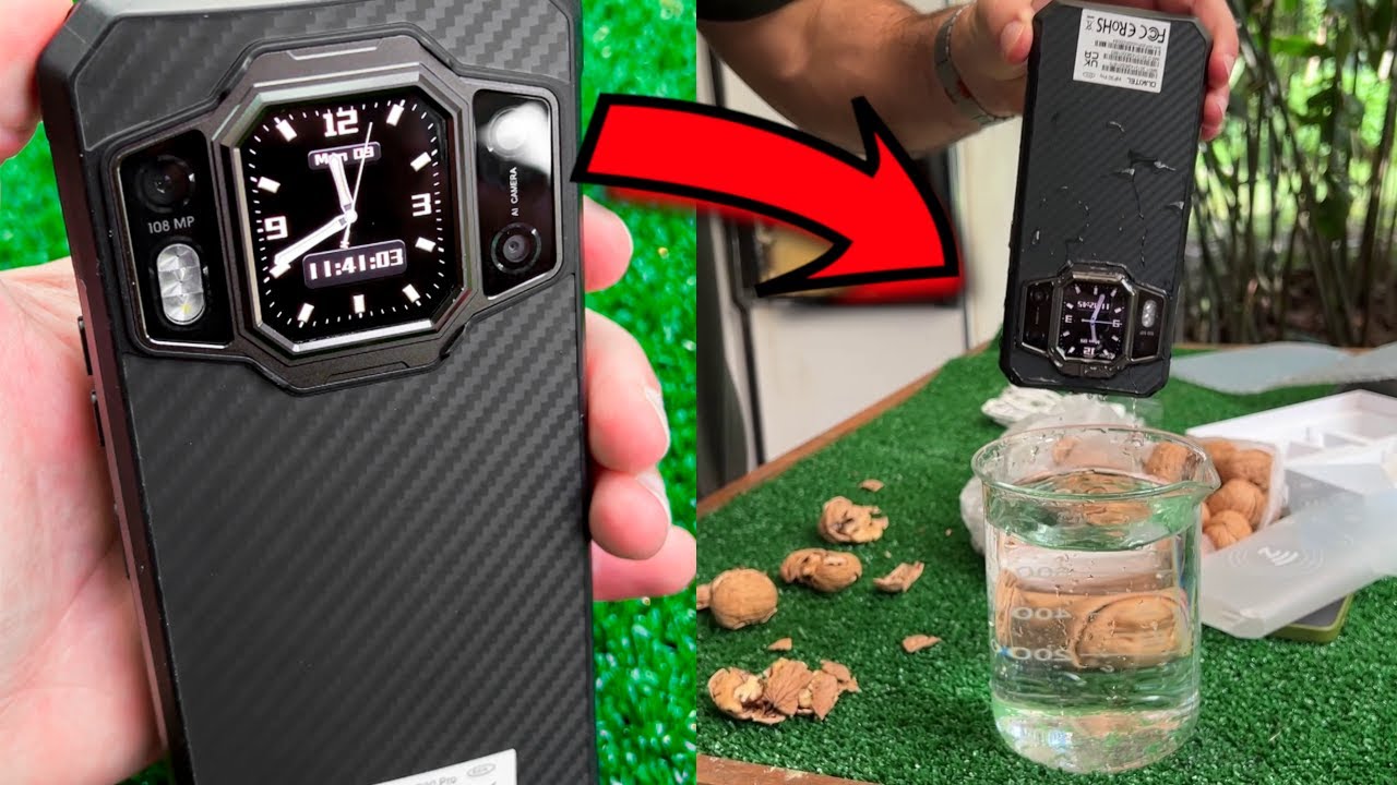 Esse novo celular indestrut&iacute;vel &eacute; o mais cabuloso que j&aacute; inventaram!! 📱🤯