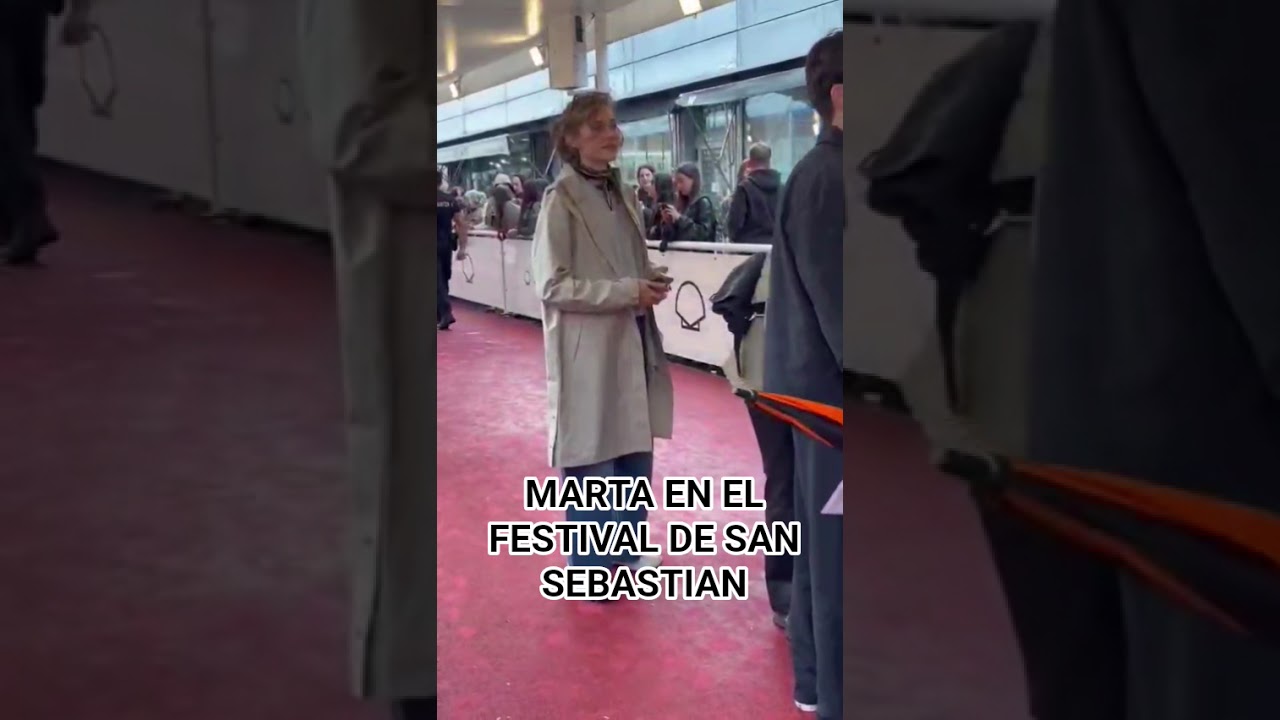 Marta.B на фестивале в Сан-Себастьяне #mafin #labelmonte