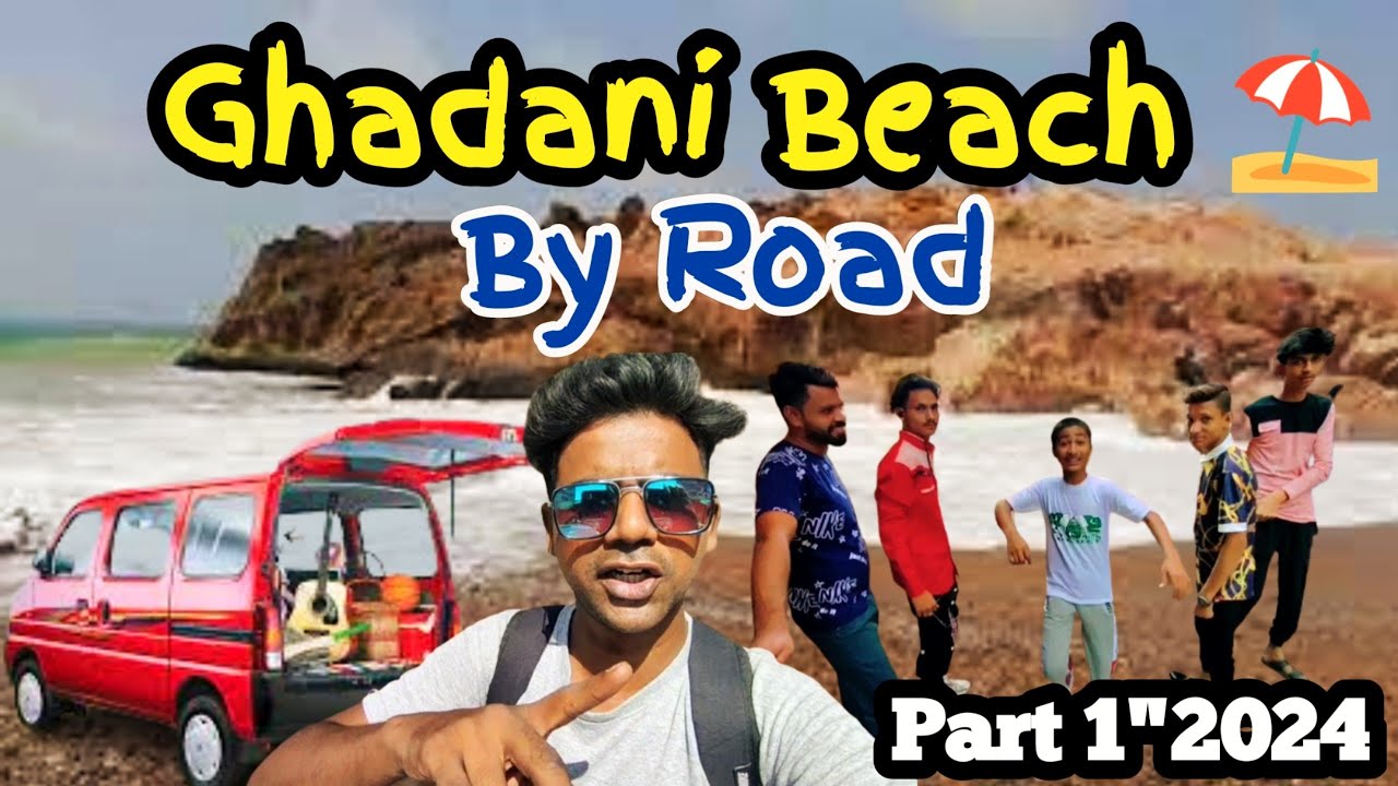 2024 GADANI BEACH BY ROAD ⛱️|| ssalmanvlog|| part 1 #bestbeaches #Gadanibeach #Beaches #byroad