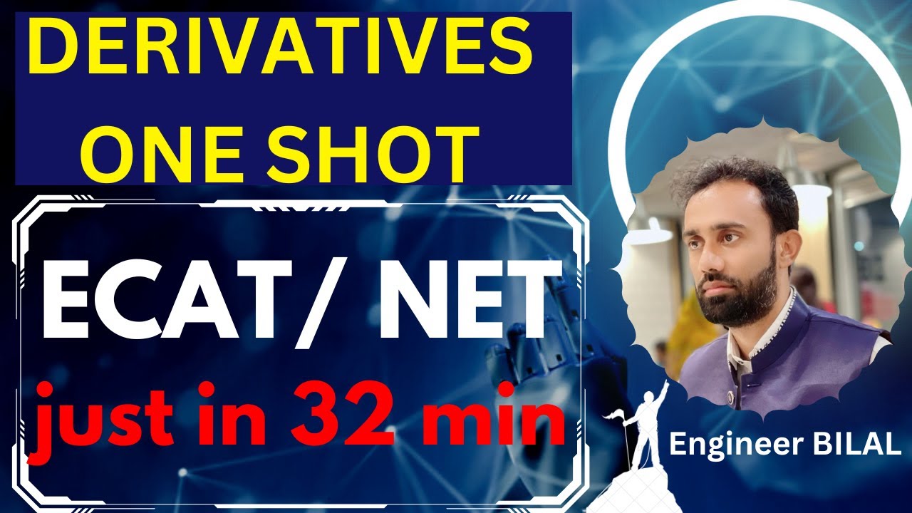 Entry Test Preparation Derivatives Class 12 Math ECAT/ NET ll ECAT Preparation Lecture ll NET Math