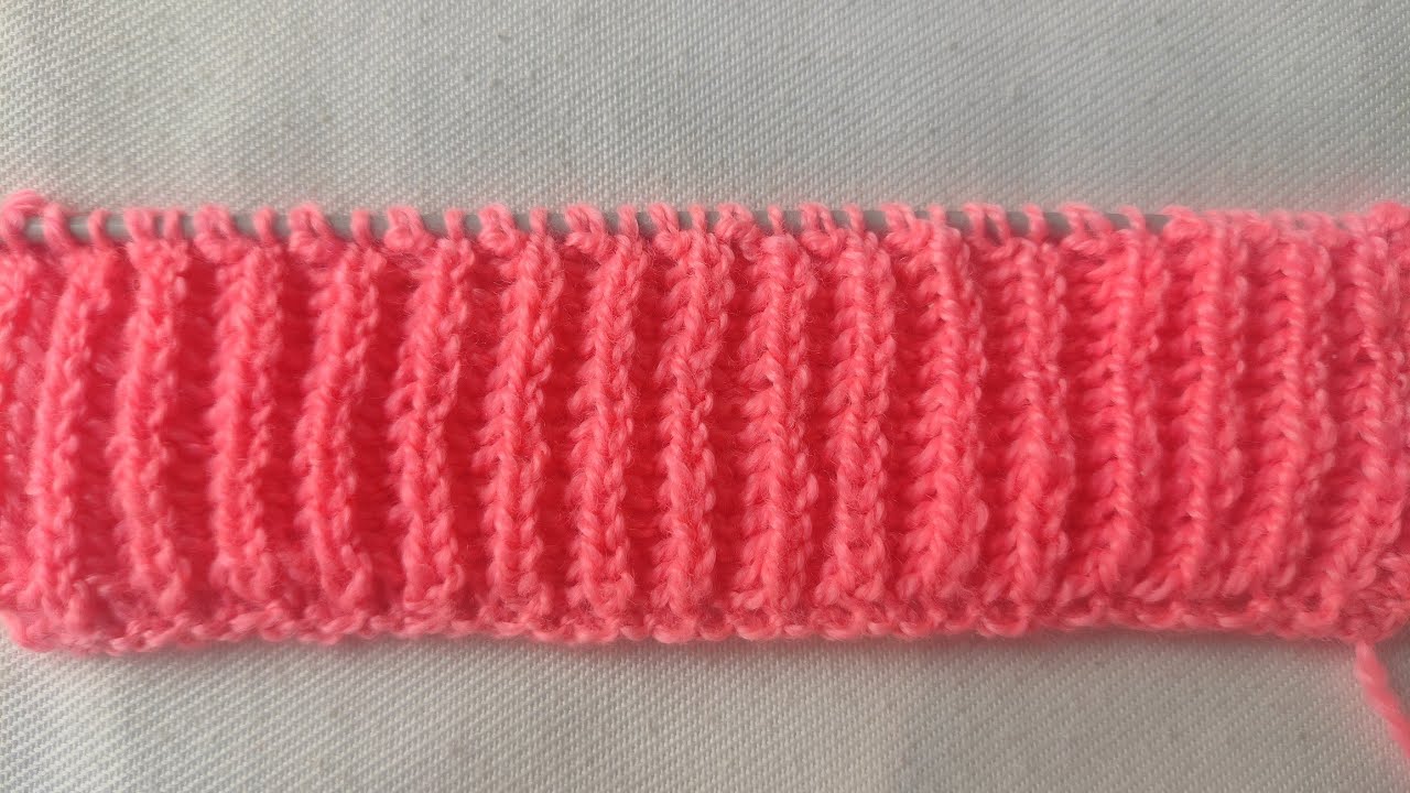beautiful and simple sweater border design..