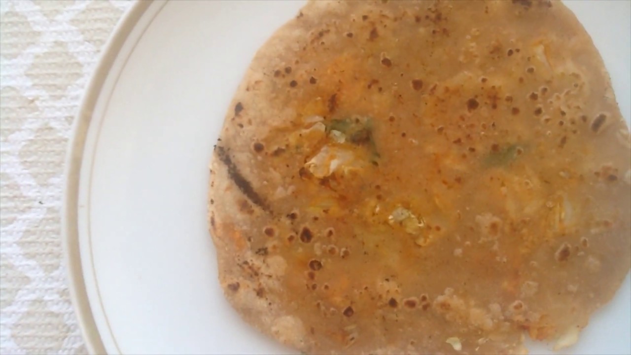 Potato  Cabbage Radish Chapati