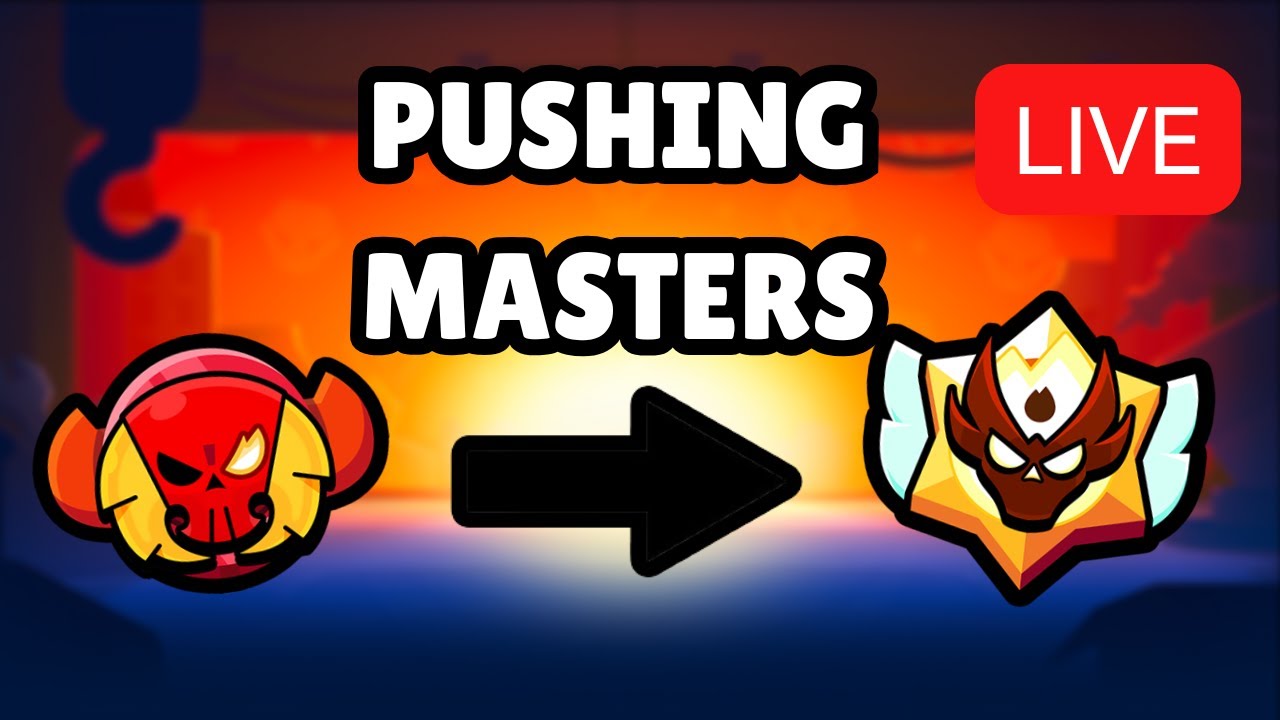 Pushing MASTERS in the NEW Ranked Season! (Brawl Stars Live)