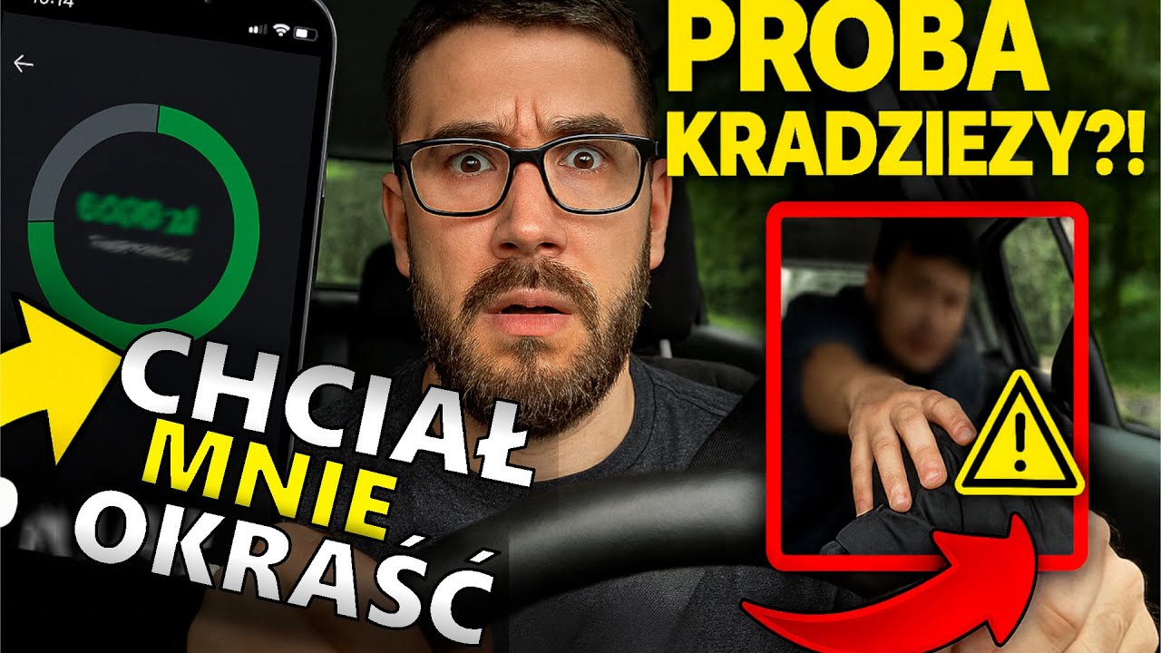CHCIAŁ MNIE OKRAŚĆ W TAXI??? PONIEDZIAŁKOWY UBER/BOLT
